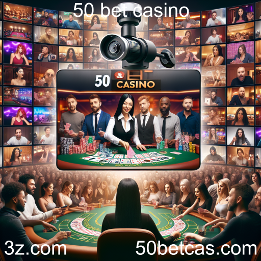 Experiência Imersiva no Cassino ao Vivo da 50 Bet Casino
